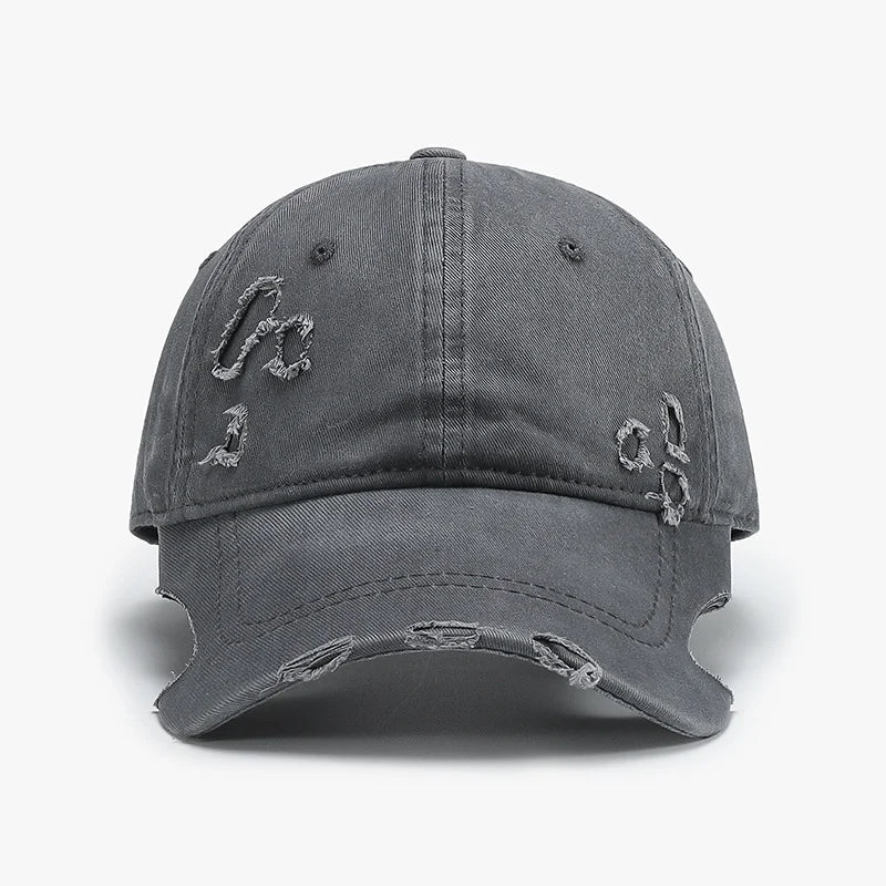 Casquette Héritage Vintage "Fissurée" : Édition Personnalité Vieillie à la Main
