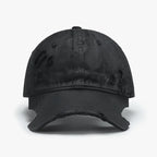 Vintage "Cracked" Heritage Cap: Hand-Distressed Personality Edition
