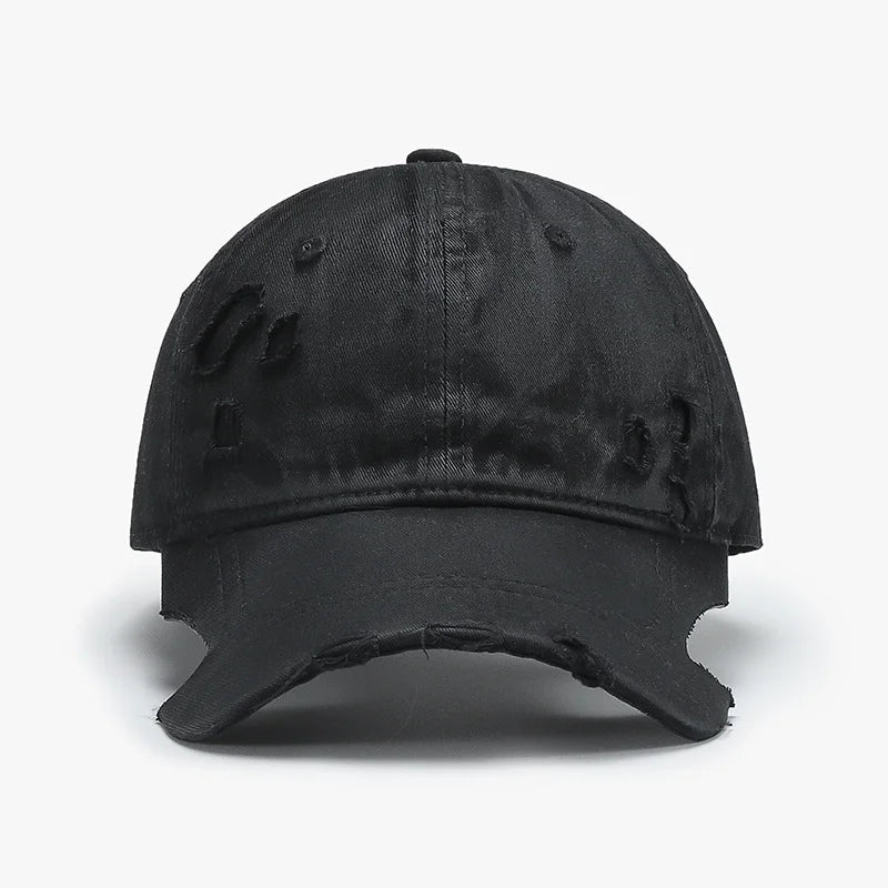 Casquette Héritage Vintage "Fissurée" : Édition Personnalité Vieillie à la Main