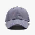 Casquette de baseball brodée en coton délavé vieilli