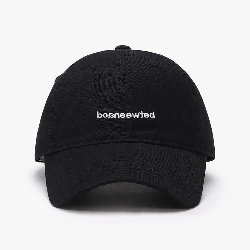 Kestrl | Casquette de baseball brodée de lettres en tissu souple