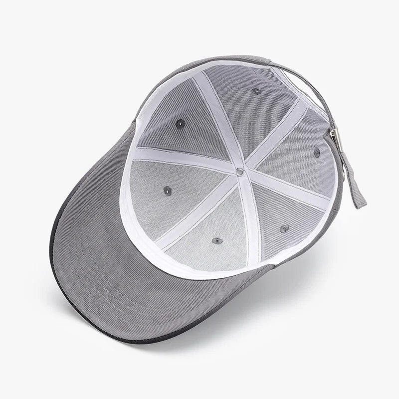 Gradient Brim Heritage Cap: Minimalist Fade Edition