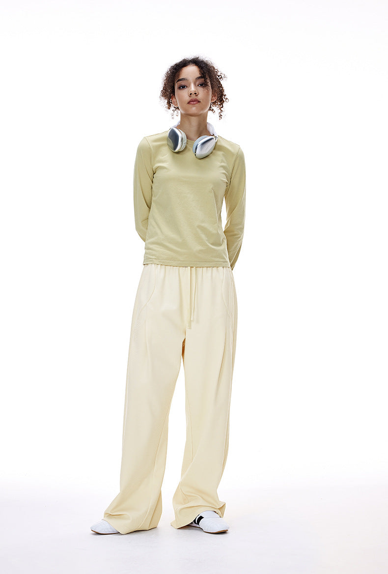 Pantalon unisexe en twill à jambes incurvées Paris