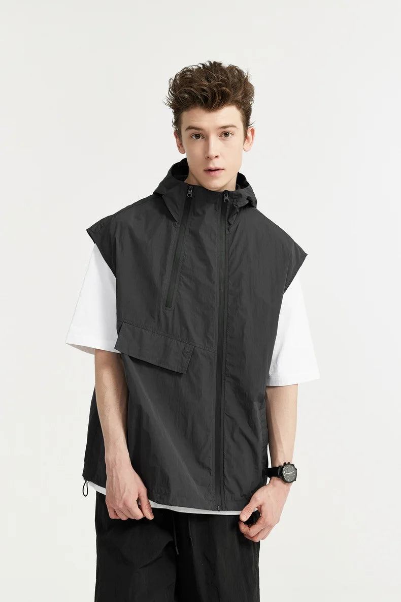 Gilet utilitaire imperméable Kestrl « Urban-Tech » 2e génération à double fermeture éclair