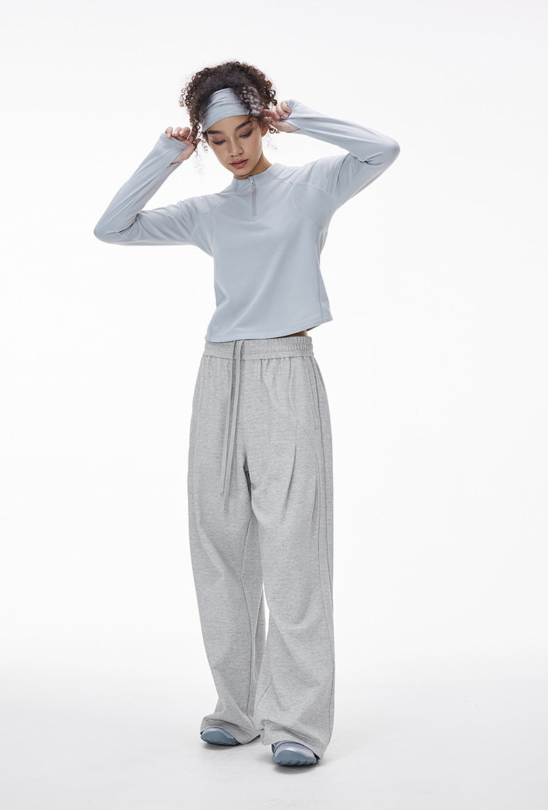 Pantalon unisexe en twill à jambes incurvées Paris