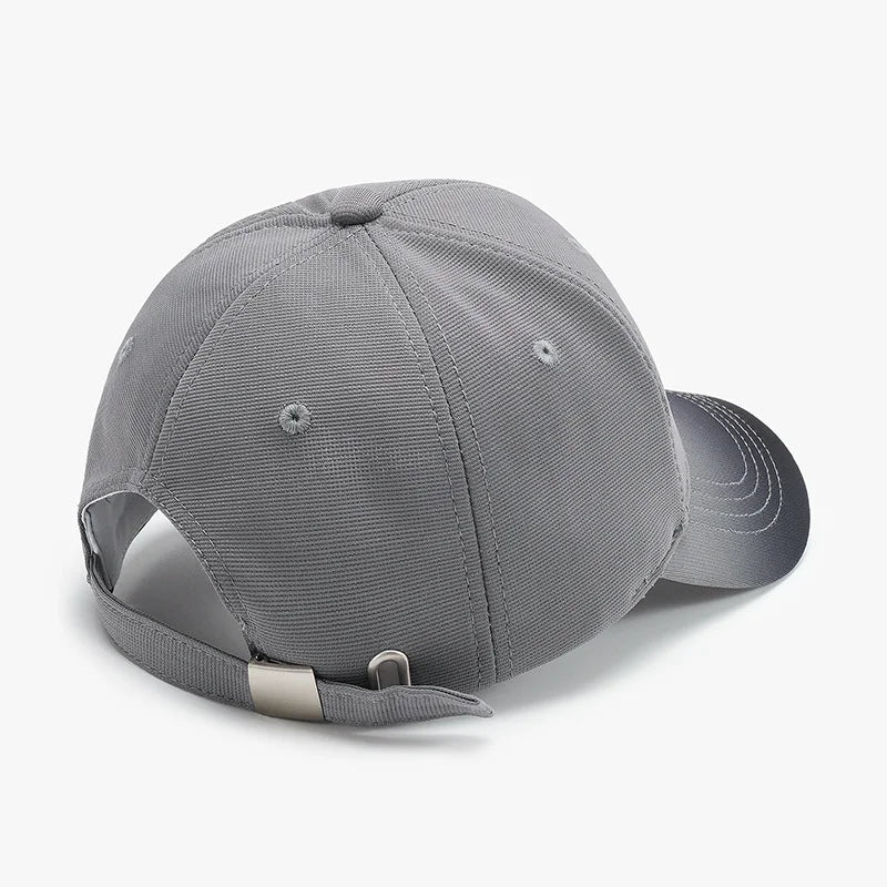 Gradient Brim Heritage Cap: Minimalist Fade Edition