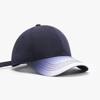 Gradient Brim Heritage Cap: Minimalist Fade Edition