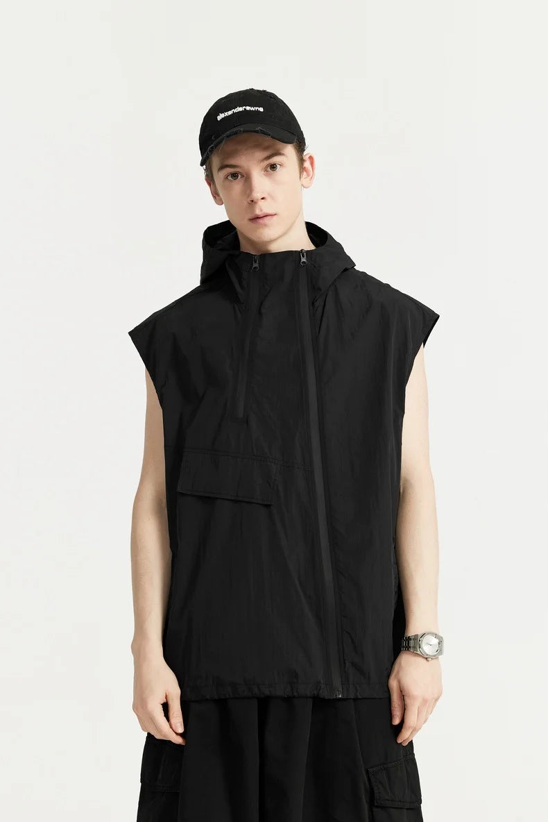 Gilet utilitaire imperméable Kestrl « Urban-Tech » 2e génération à double fermeture éclair