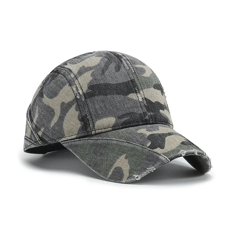 Casquette décontractée hybride à panneau camouflage Kestrl