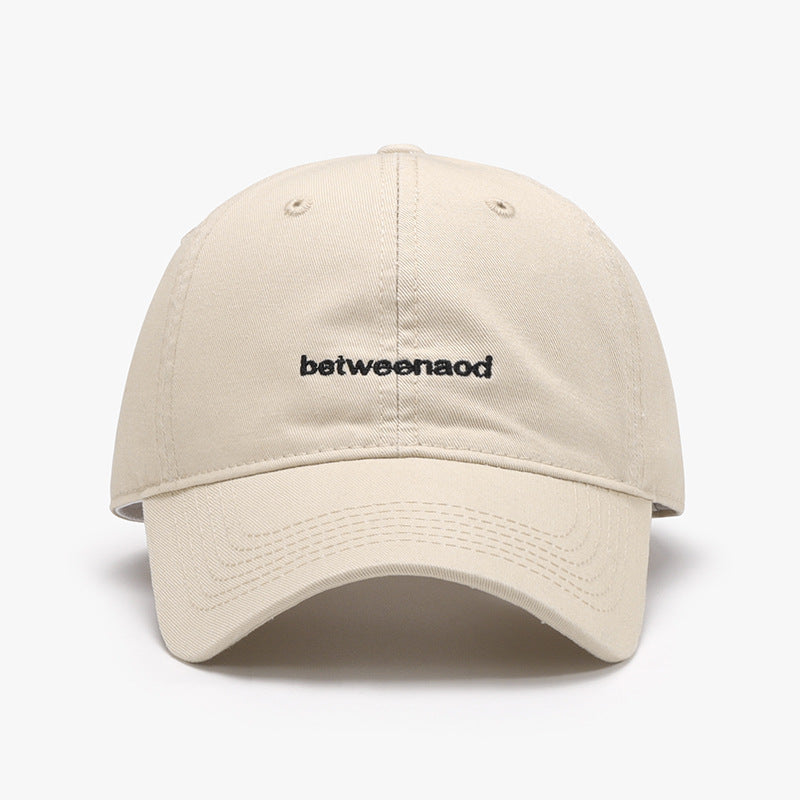 Kestrl | Casquette de baseball brodée de lettres en tissu souple