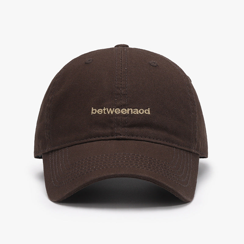 Kestrl | Casquette de baseball brodée de lettres en tissu souple