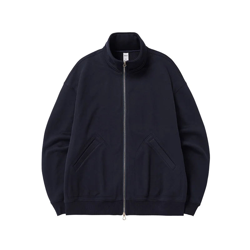 Veste zippée polaire col montant pour homme