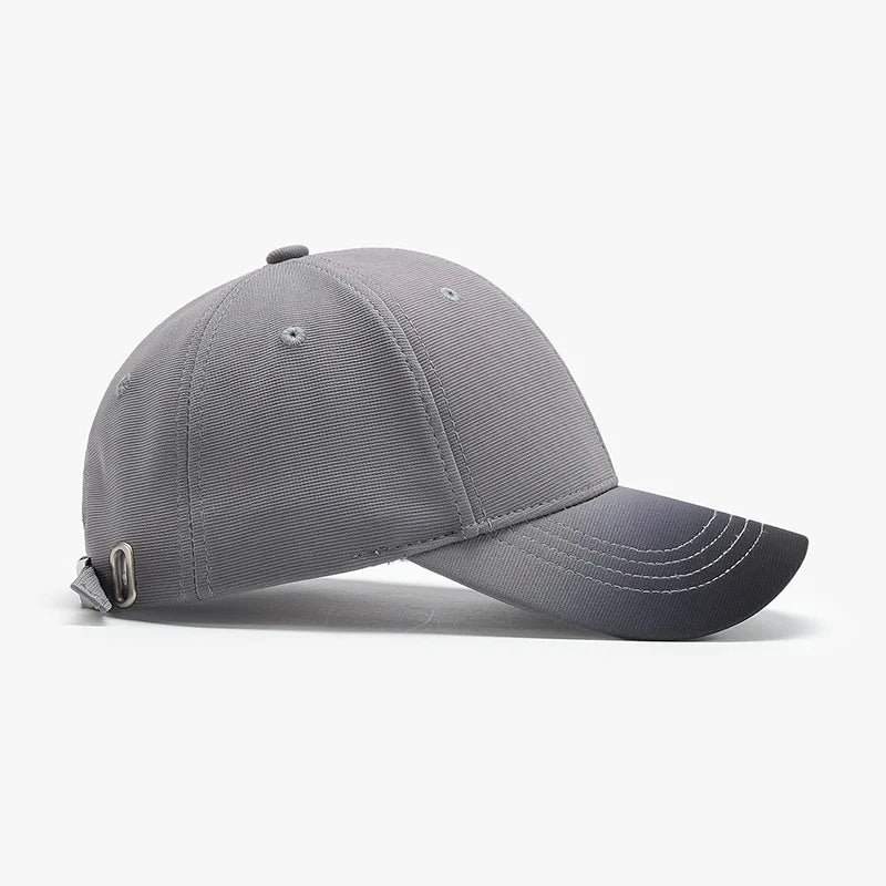 Gradient Brim Heritage Cap: Minimalist Fade Edition