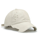 Vintage "Cracked" Heritage Cap: Hand-Distressed Personality Edition