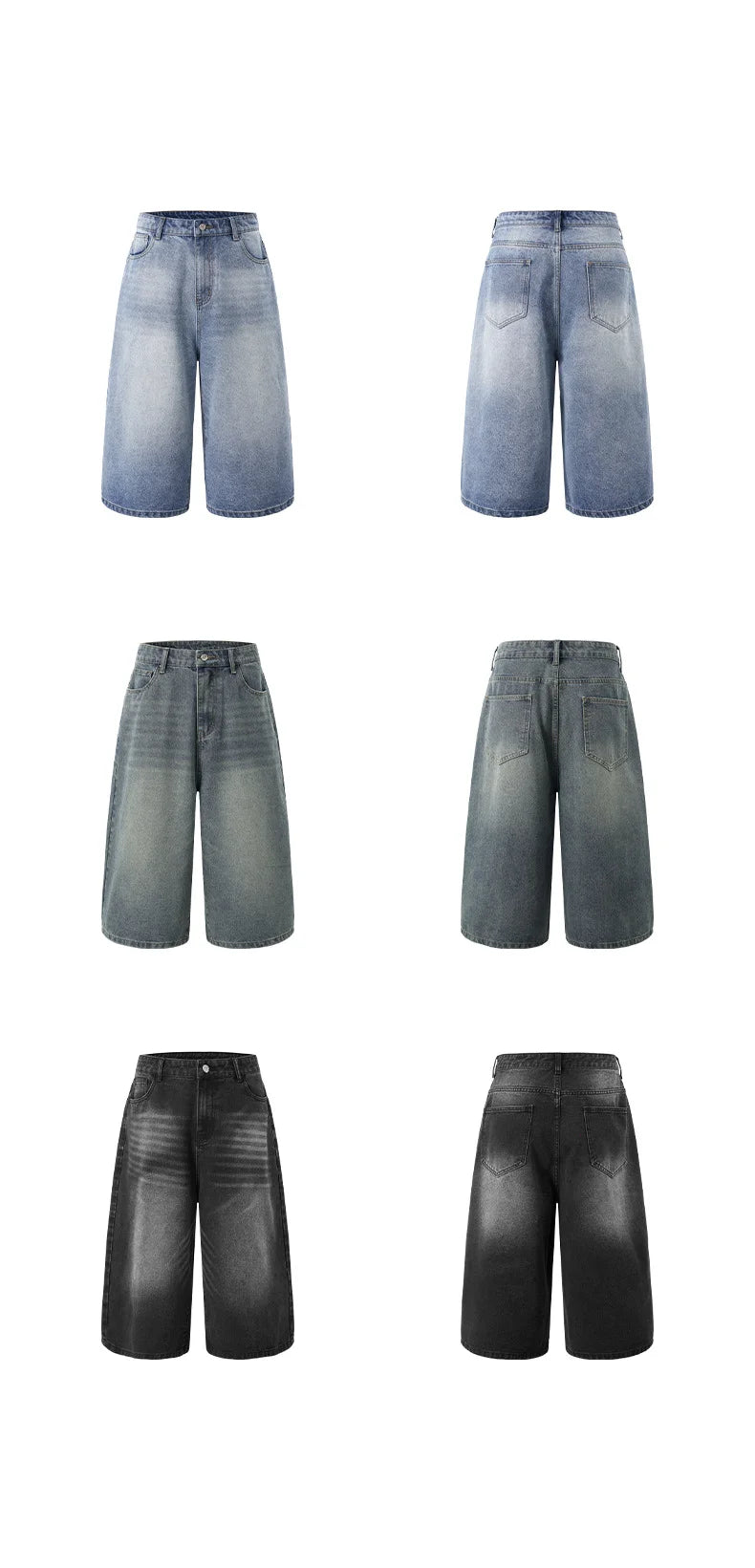 Jeans courts déchirés : La coupe droite urbaine