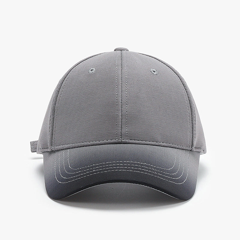 Gradient Brim Heritage Cap: Minimalist Fade Edition