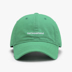 Kestrl | Casquette de baseball brodée de lettres en tissu souple