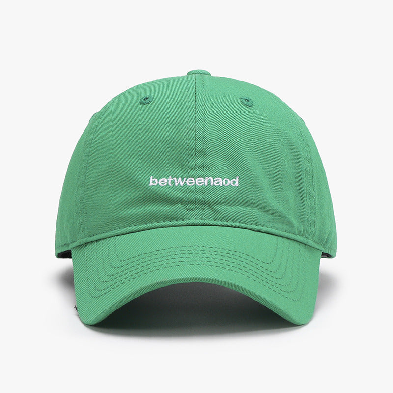 Kestrl | Casquette de baseball brodée de lettres en tissu souple