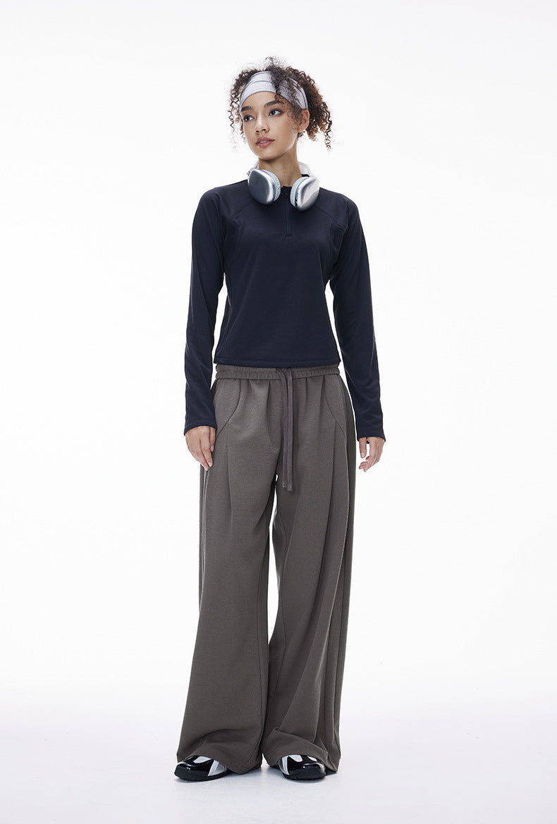 Pantalon unisexe en twill à jambes incurvées Paris