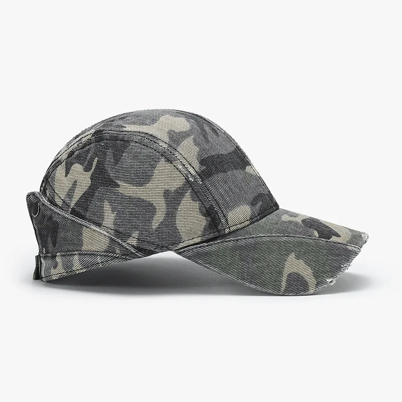 Casquette décontractée hybride à panneau camouflage Kestrl
