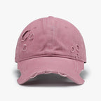 Vintage "Cracked" Heritage Cap: Hand-Distressed Personality Edition