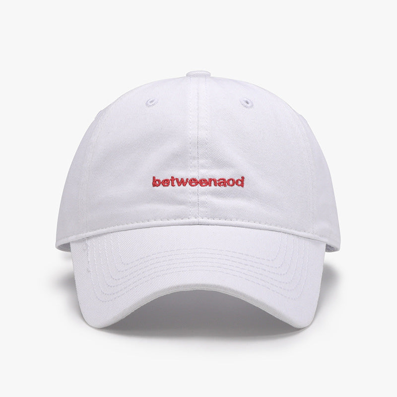 Kestrl | Casquette de baseball brodée de lettres en tissu souple