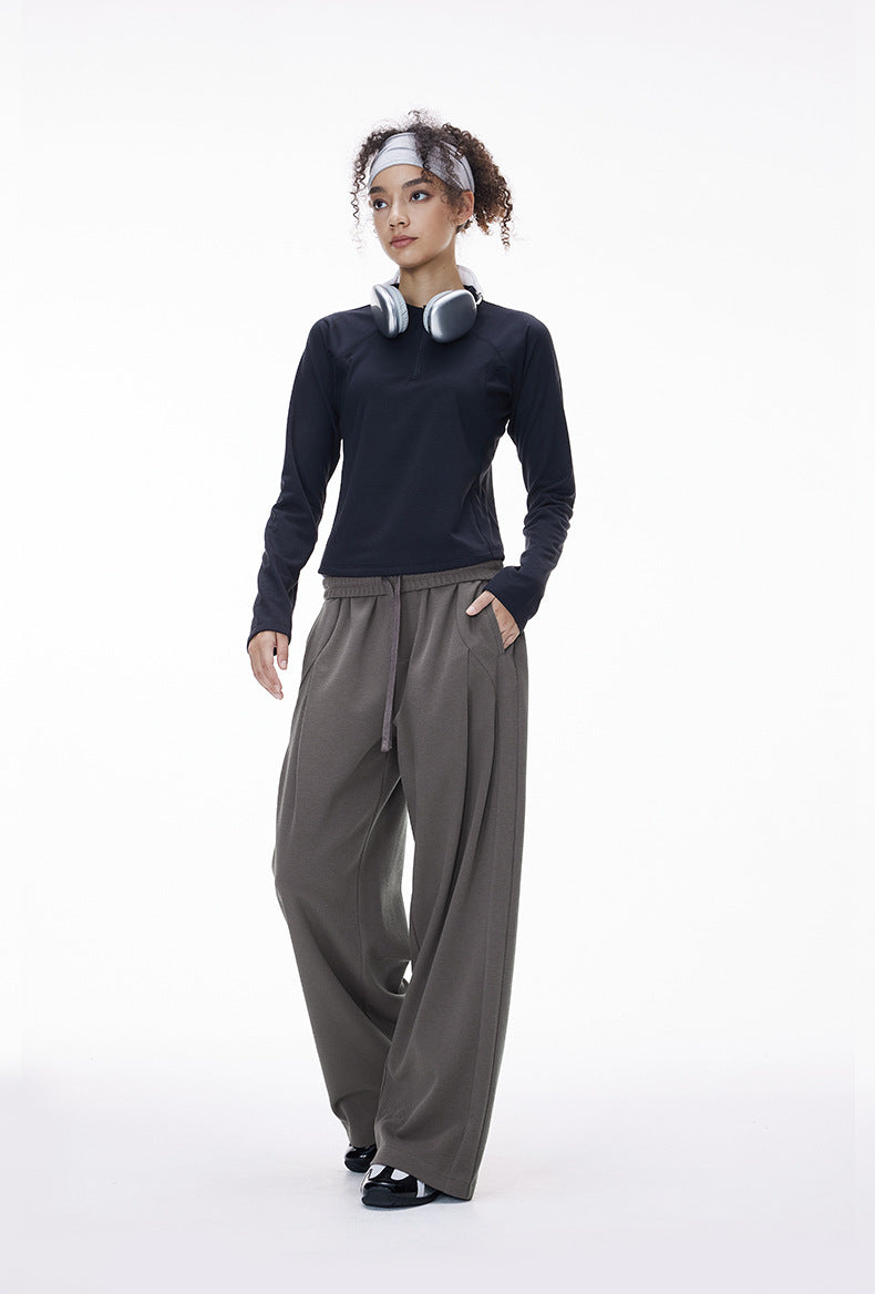 Pantalon unisexe en twill à jambes incurvées Paris