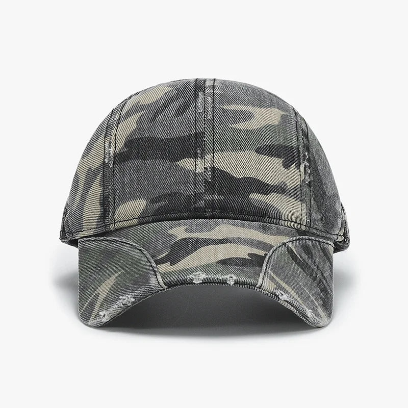 Casquette décontractée hybride à panneau camouflage Kestrl