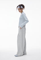 Pantalon unisexe en twill à jambes incurvées Paris