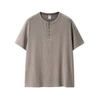 T-shirt Henley « Old Money » été 2026