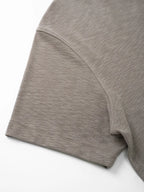T-shirt Henley « Old Money » été 2026