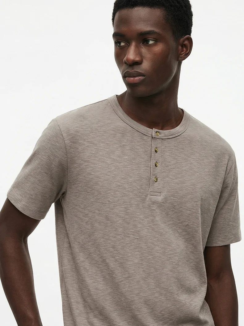 Summer 26' Old Money Henley T-Shirt