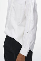 Chemise de travail en coton délavé vintage pour homme Printemps 26