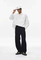 Chemise de travail en coton délavé vintage pour homme Printemps 26