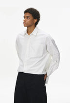 Chemise de travail en coton délavé vintage pour homme Printemps 26