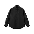 Chemise de travail en coton délavé vintage pour homme Printemps 26