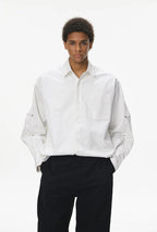 Chemise de travail en coton délavé vintage pour homme Printemps 26