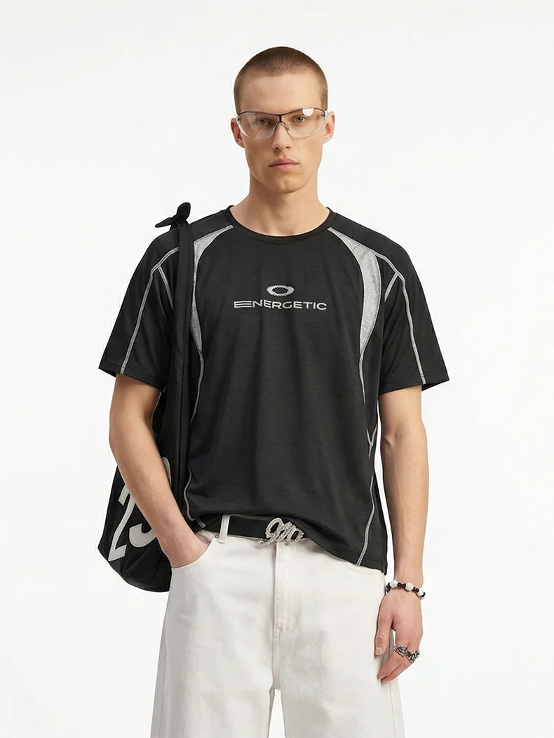 Spring/Summer 26' Moisture-Wicking Color-Block Tee