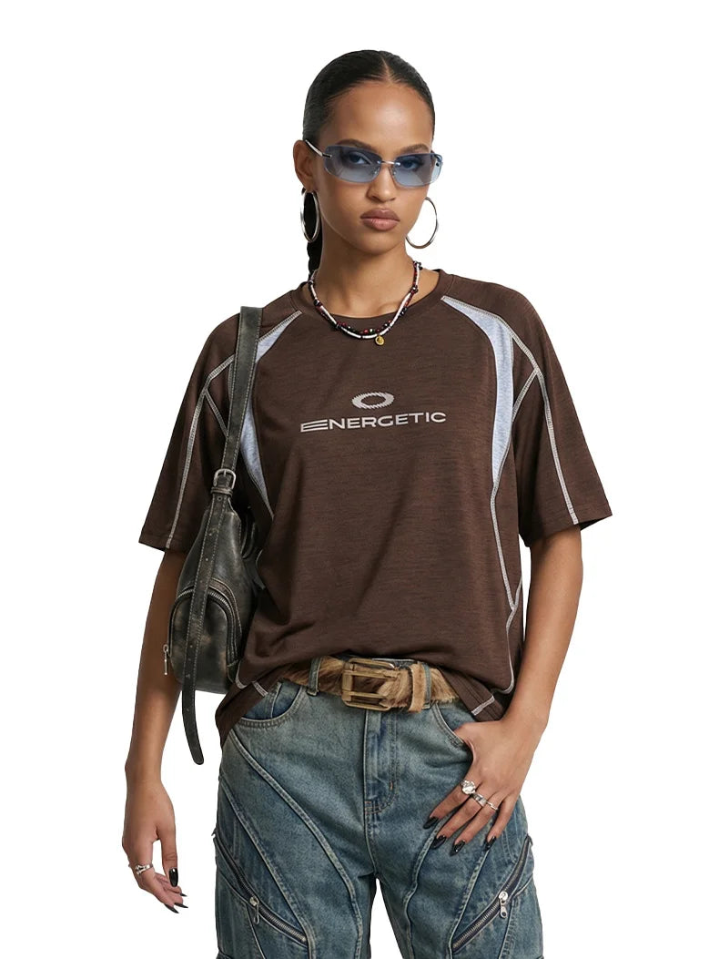 T-shirt color block anti-humidité Printemps/Été 26' - F