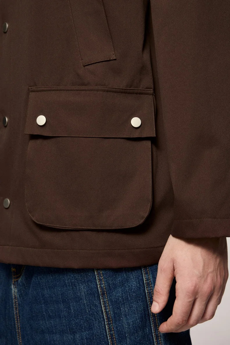Veste de travail homme Safari extensible infroissable