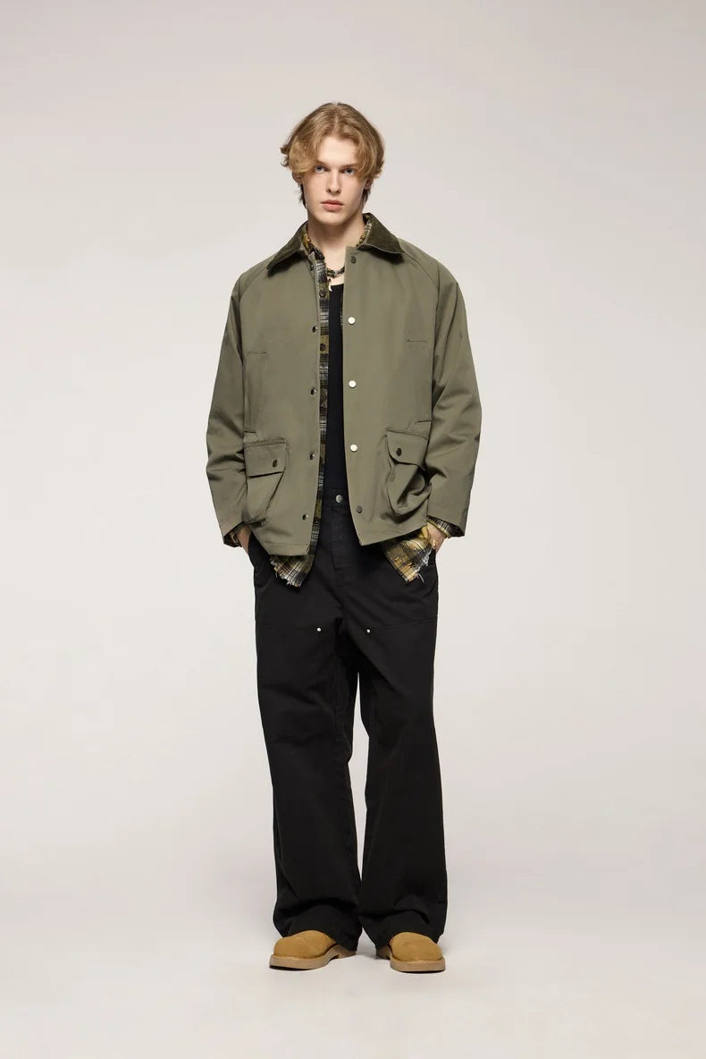 Veste de travail homme Safari extensible infroissable