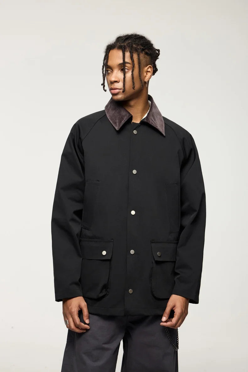 Veste de travail homme Safari extensible infroissable