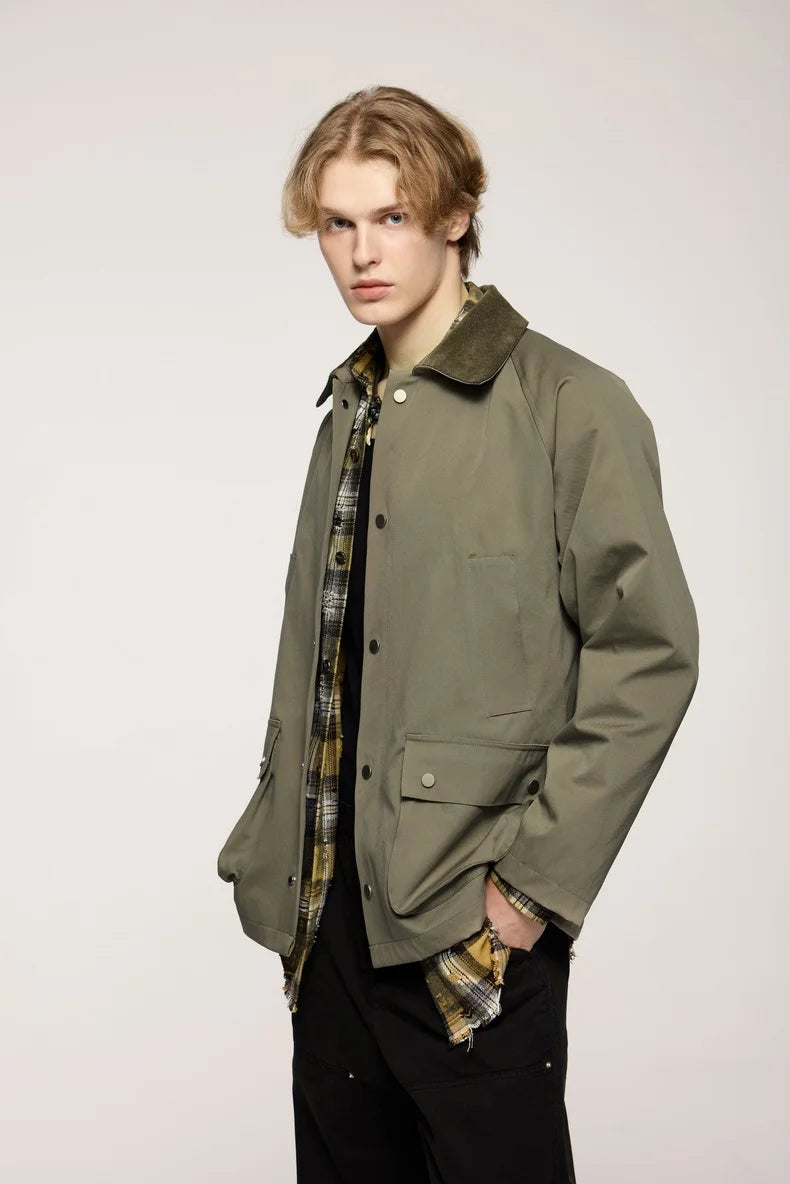 Veste de travail homme Safari extensible infroissable