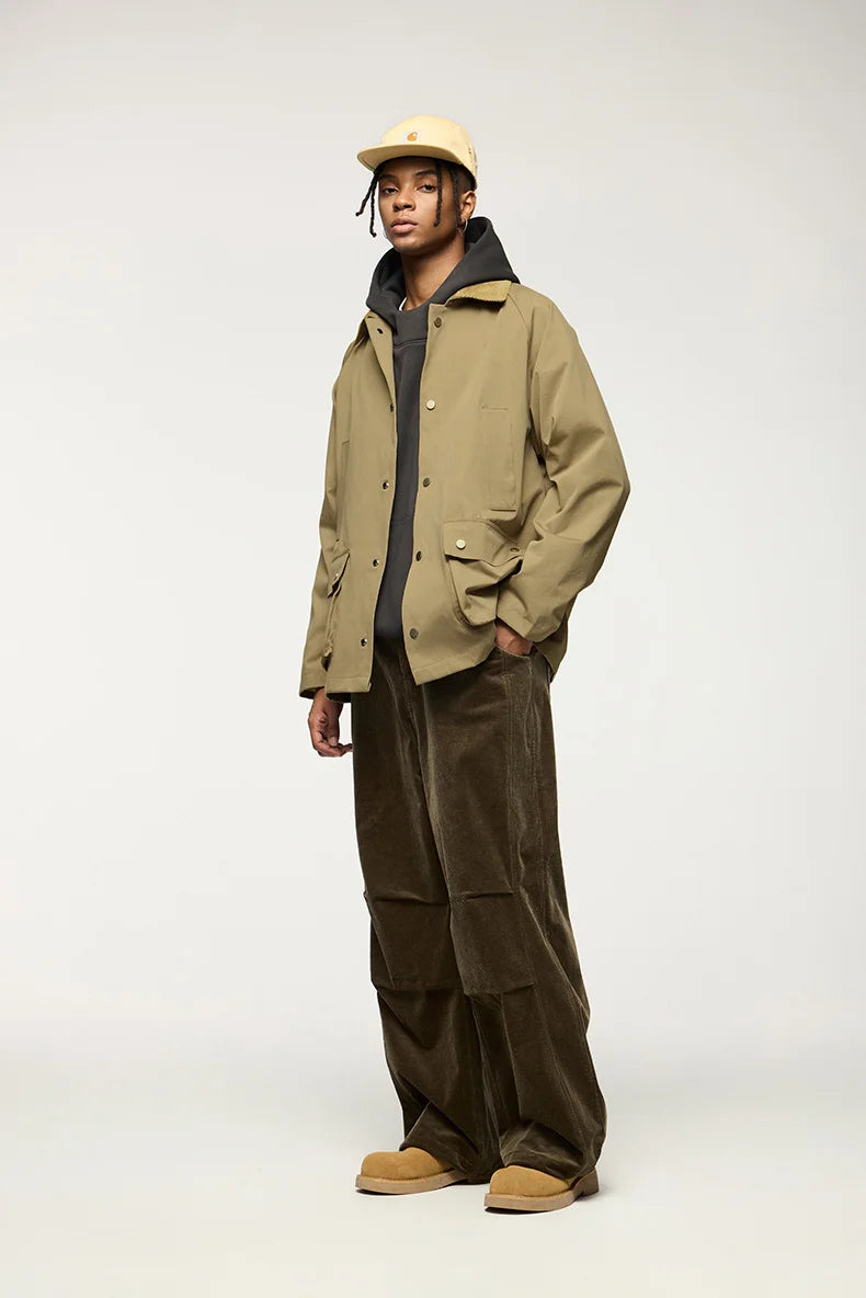 Veste de travail homme Safari extensible infroissable