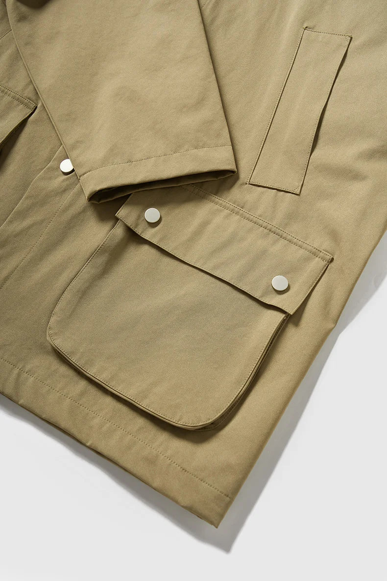 Veste de travail homme Safari extensible infroissable