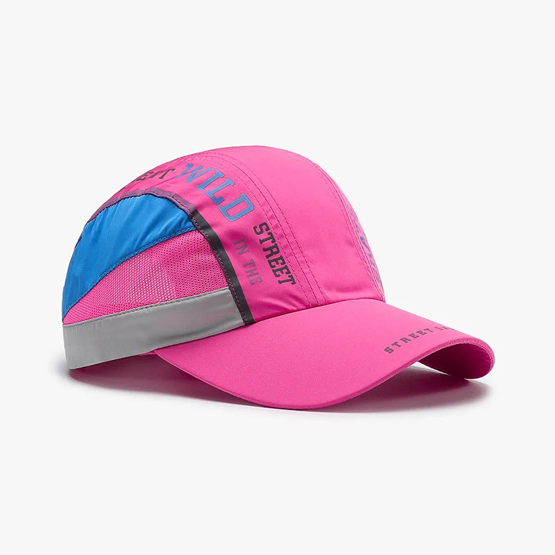 Casquette Souple en Maille Respirante "Lettre" pour l'Été
