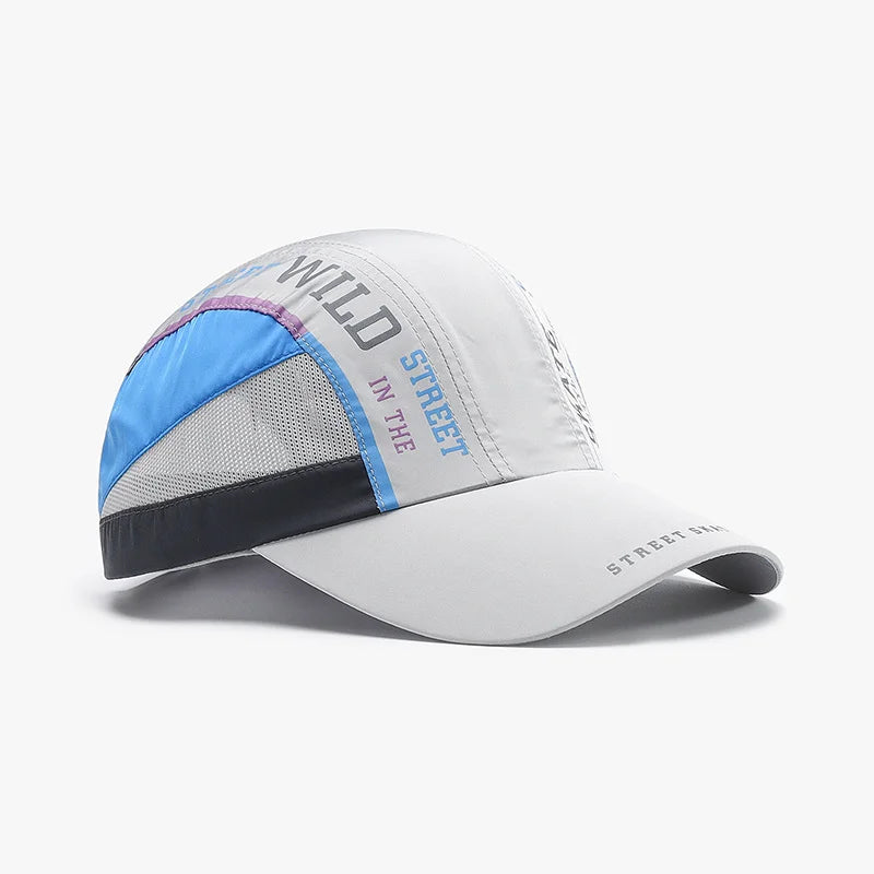 Casquette Souple en Maille Respirante "Lettre" pour l'Été