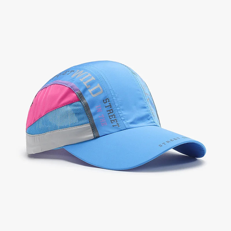 Casquette Souple en Maille Respirante "Lettre" pour l'Été