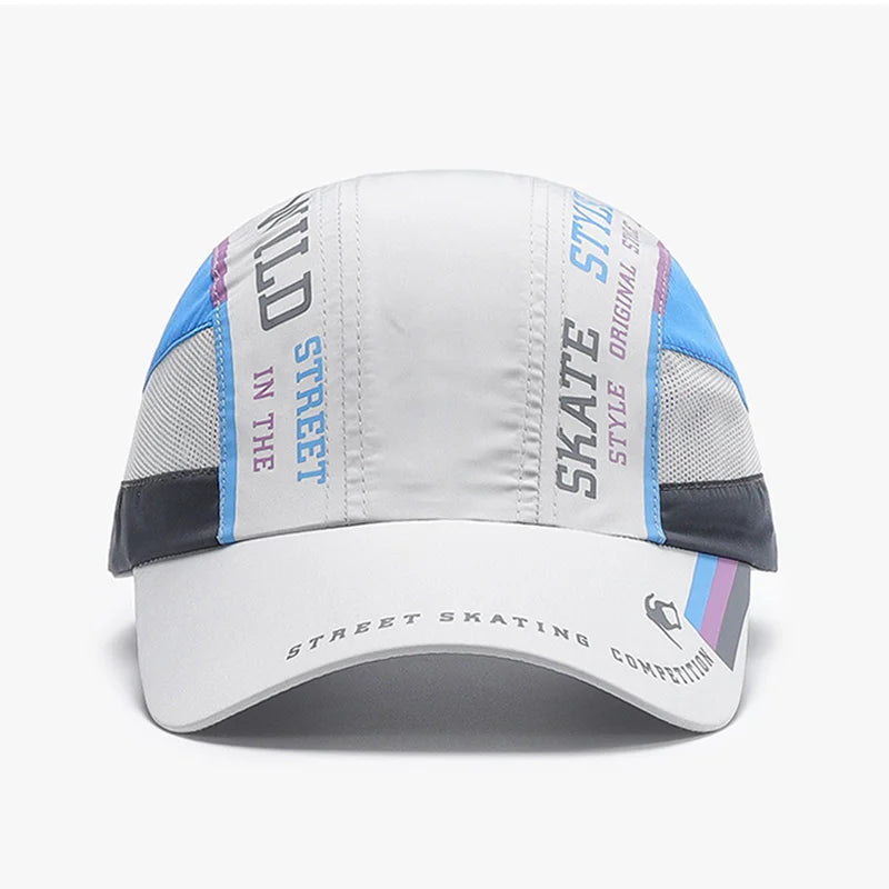 Casquette Souple en Maille Respirante "Lettre" pour l'Été