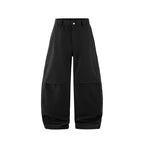 Vintage Deconstructed Curved Cargo Pants